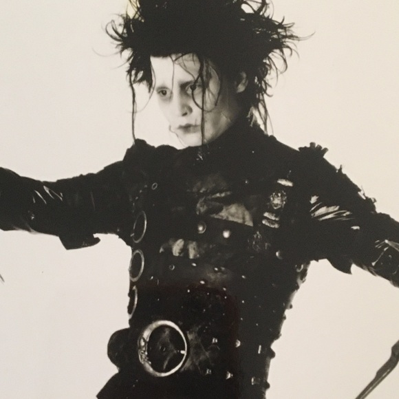 Edward Scissorhands art matted Johnny Depp Burton - Picture 2 of 3